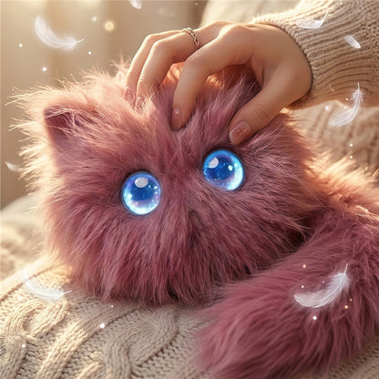 AI Scribble Cat Multilingual Talking Plush Toy Pet Cat Companion