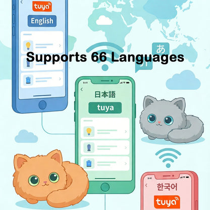 AI CuriousCat Multilingual Talking Plush Toy Pet Cat Companion